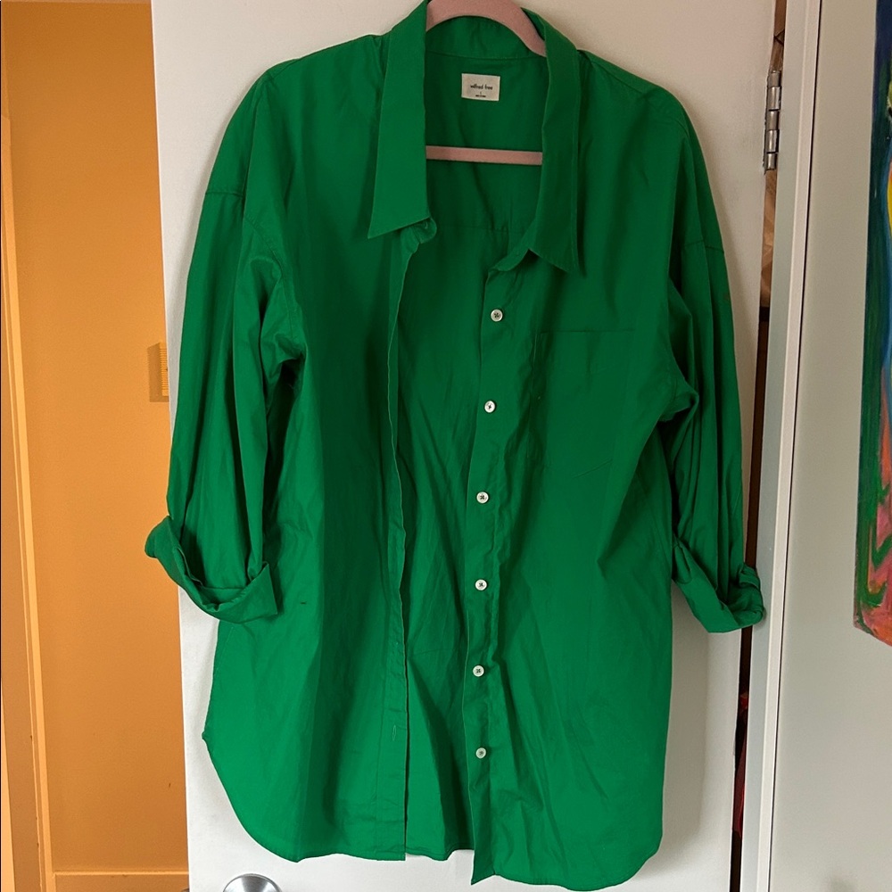 Wilfred free Emerald Kelly Green Shirt